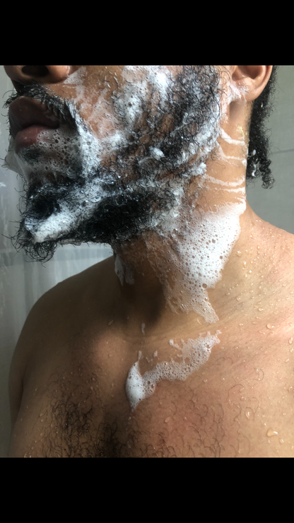 This shampoo lathers very well after having been shaken and applied. 